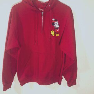 Disney | Santa Mickey Hoodie Sz M